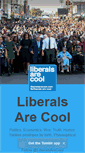 Mobile Screenshot of liberalsarecool.com